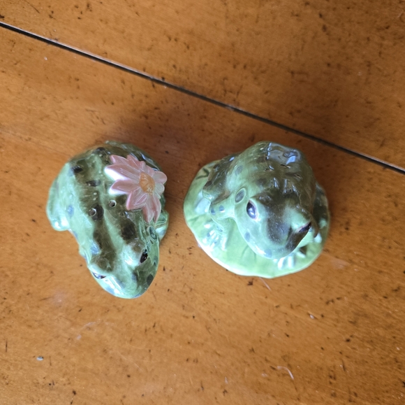 New frog pair salt & pepper set by J. Willfred, Charles Sadek Co. - Picture 5 of 9